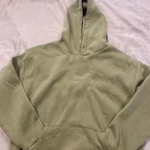 shein green hoodie